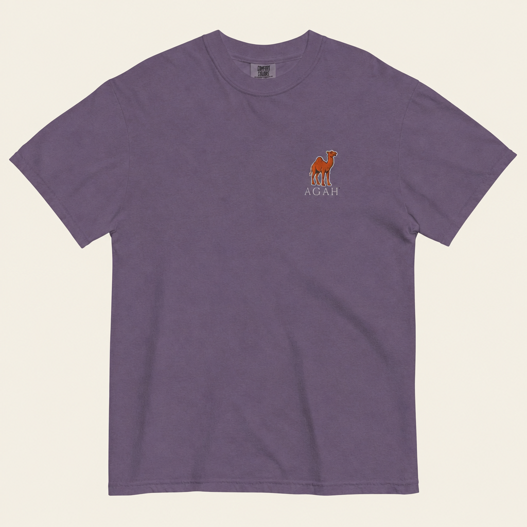 Grape logo tee, front